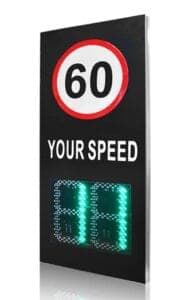 Traffic Radar Speed Sign