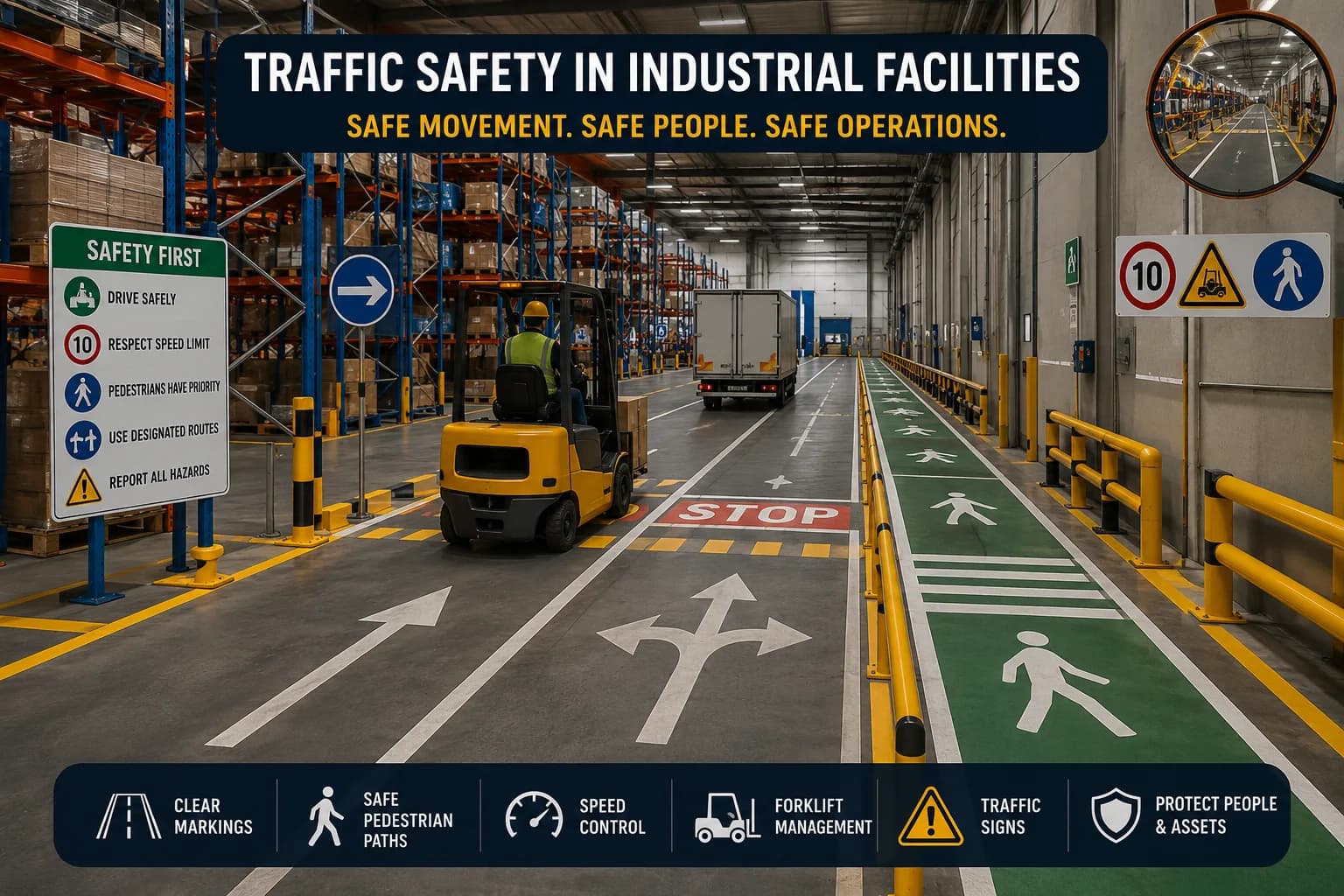 Traffic Safety Guide for Industrial Facilities and Warehouses